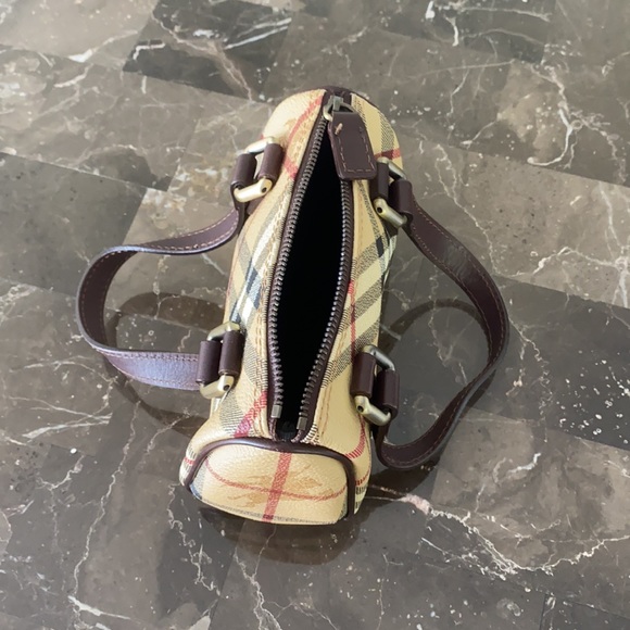 Burberry Mini Haymarket Check Boston - Picture 11 of 16